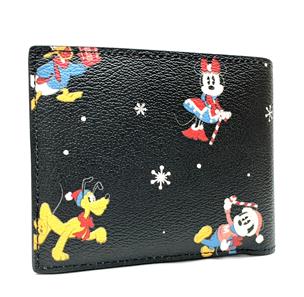 超目玉 【DISNEY X COACH】 3in1 ウォレット ホリデープリント - 小物